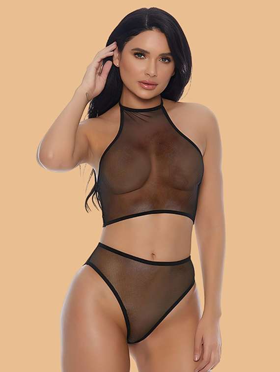 women self designed lace bra and panty set