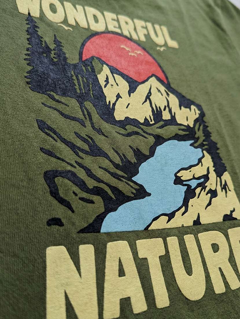 boys olive cotton t-shirt - 22448782 -  Standard Image - 3