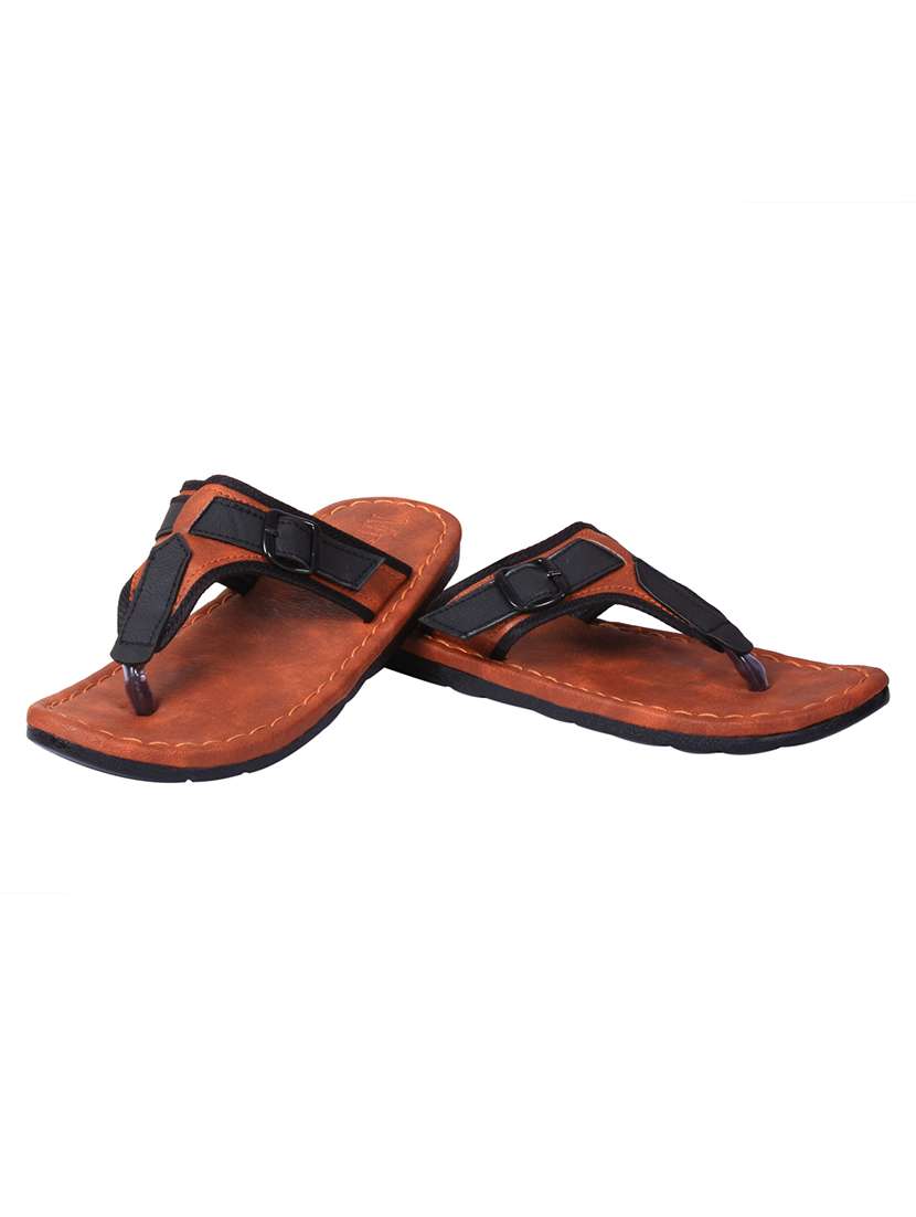 men color block toe seperator sandal