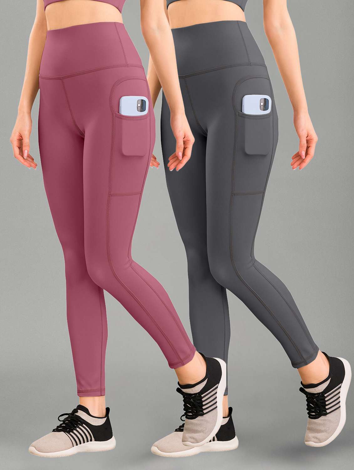 women multi colored polyester track pant