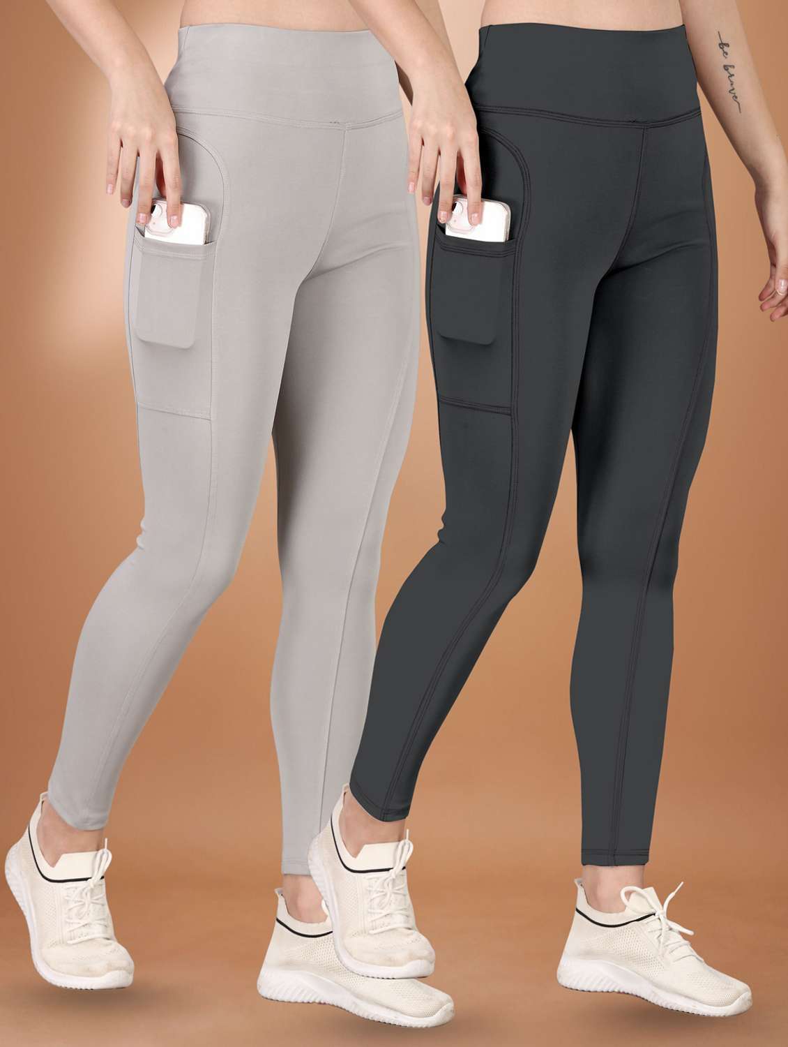 women multi colored polyester track pant