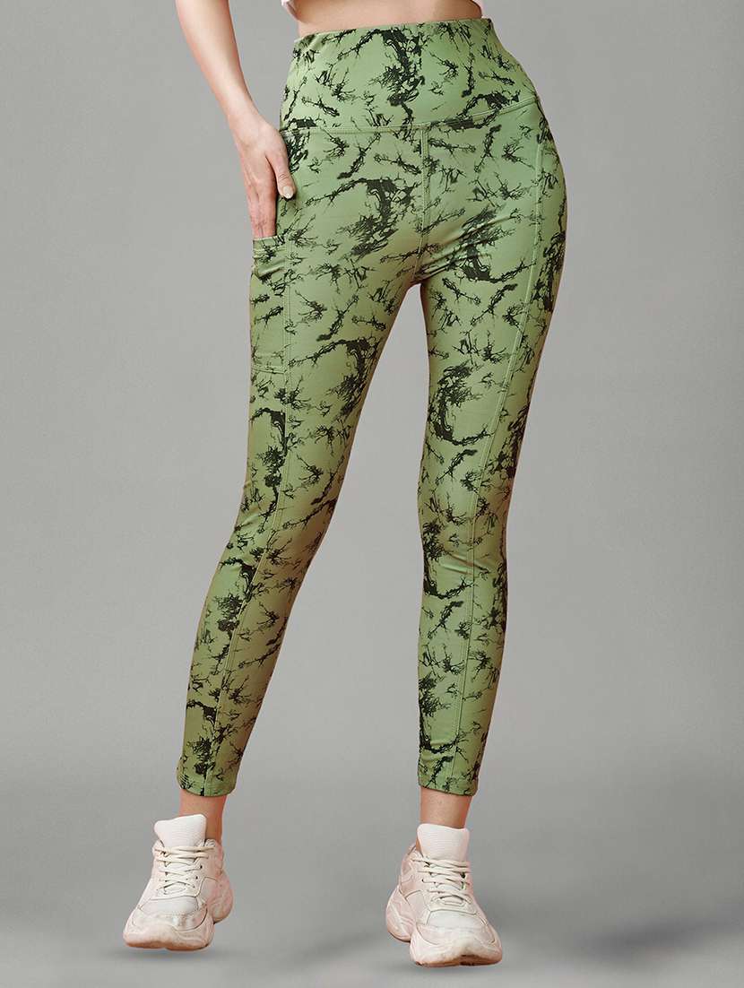 women multi colored polyester track pant - 22450153 -  Standard Image - 3
