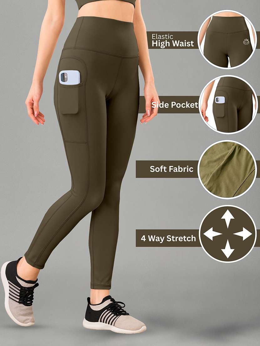 women blue polyester track pant - 22450154 -  Standard Image - 3