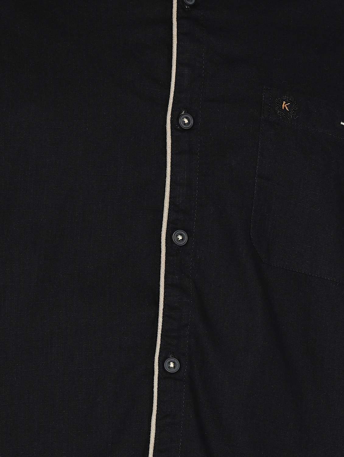 men solid long sleeve regular fit casual shirt - 22450337 -  Standard Image - 5