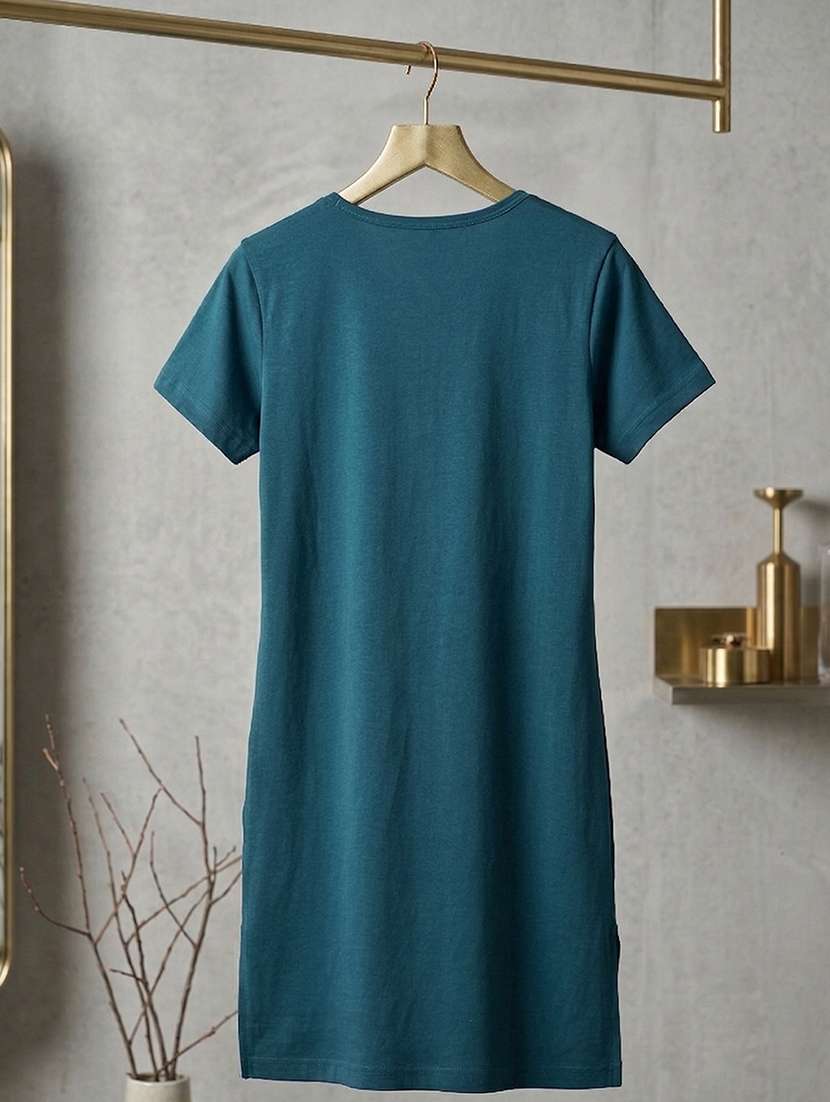 women printed short sleeve loungewear t-shirt - 22451009 -  Standard Image - 5