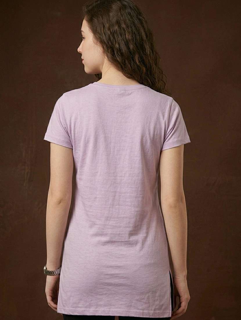 women printed short sleeve loungewear t-shirt - 22451049 -  Standard Image - 3