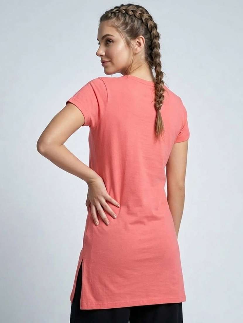 women printed short sleeve loungewear t-shirt - 22451175 -  Standard Image - 3