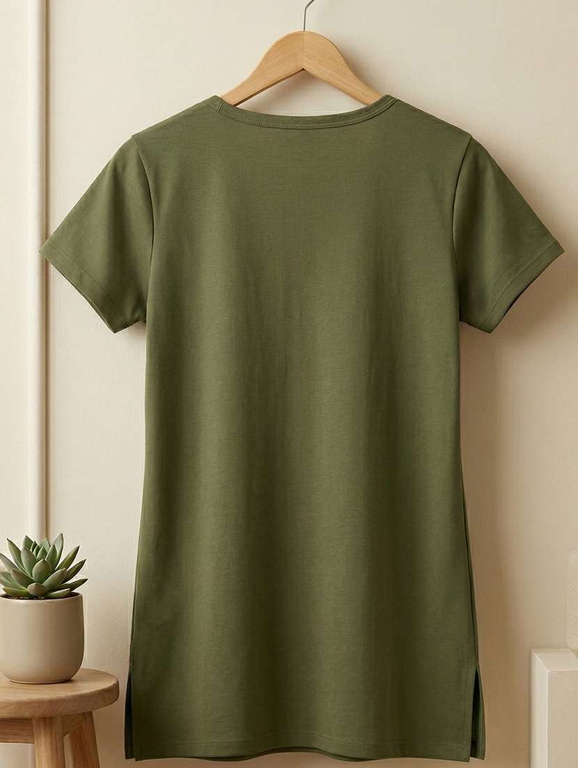 women printed short sleeve loungewear t-shirt - 22451193 -  Standard Image - 5
