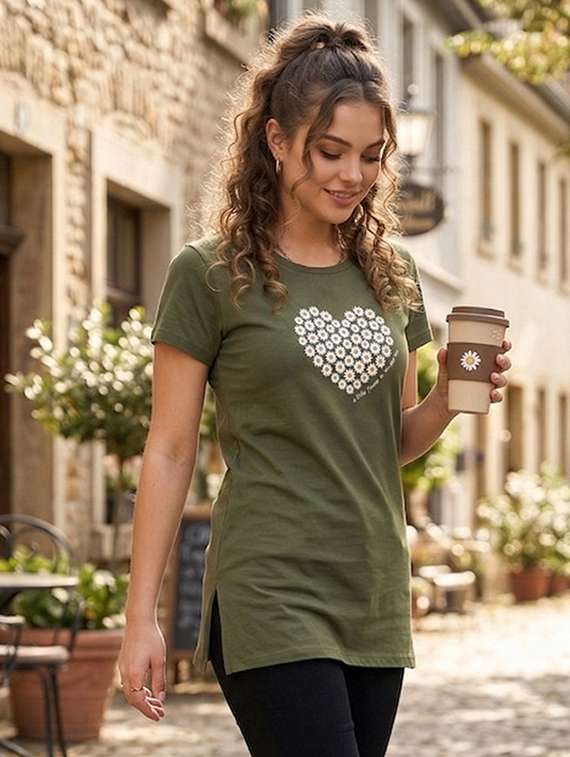 women printed short sleeve loungewear t-shirt