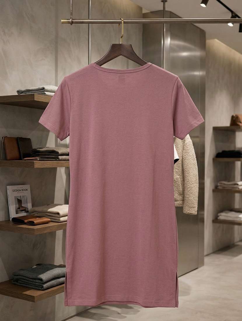 Women Printed Short Sleeve Loungewear T-shirt - 22451225 -  Standard Image - 5
