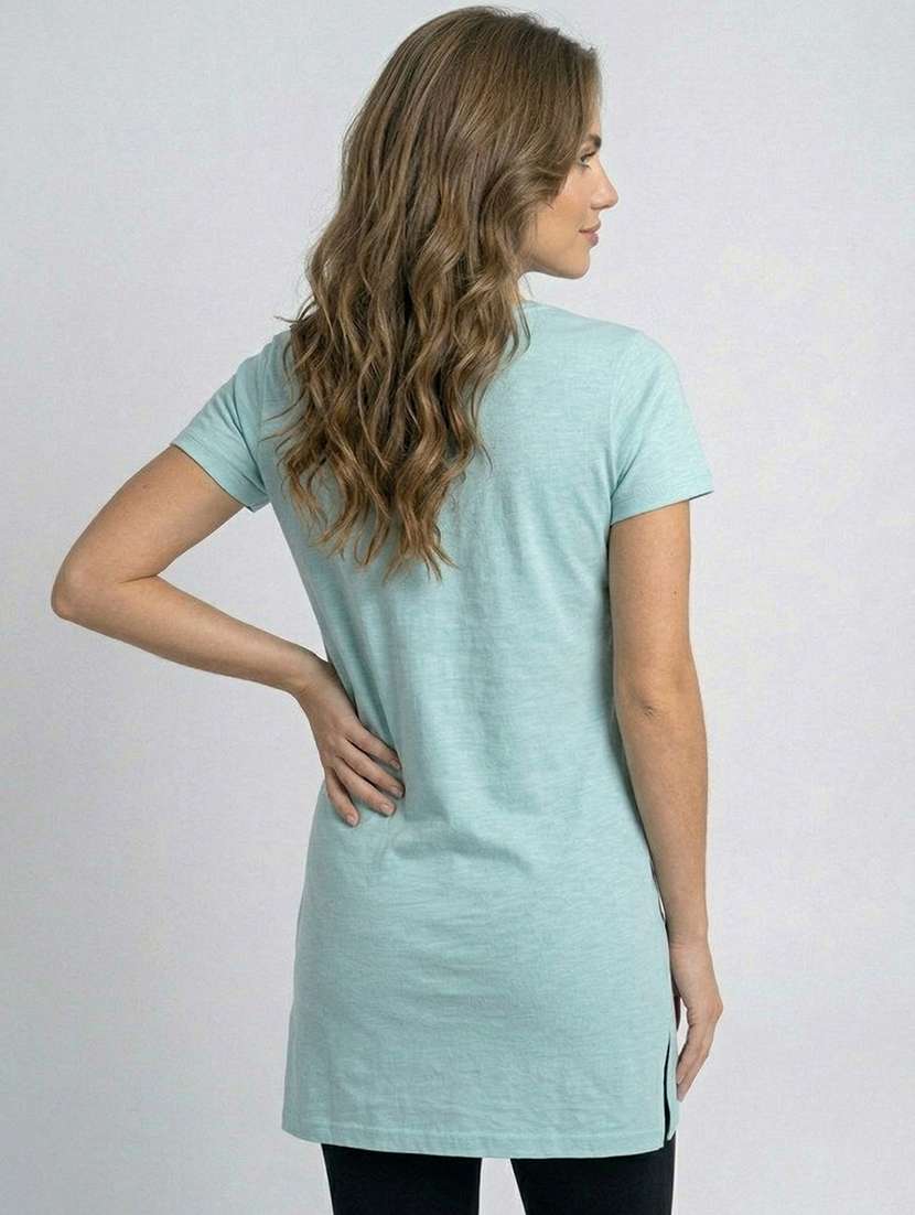 Women Printed Short Sleeve Loungewear T-shirt - 22451267 -  Standard Image - 3