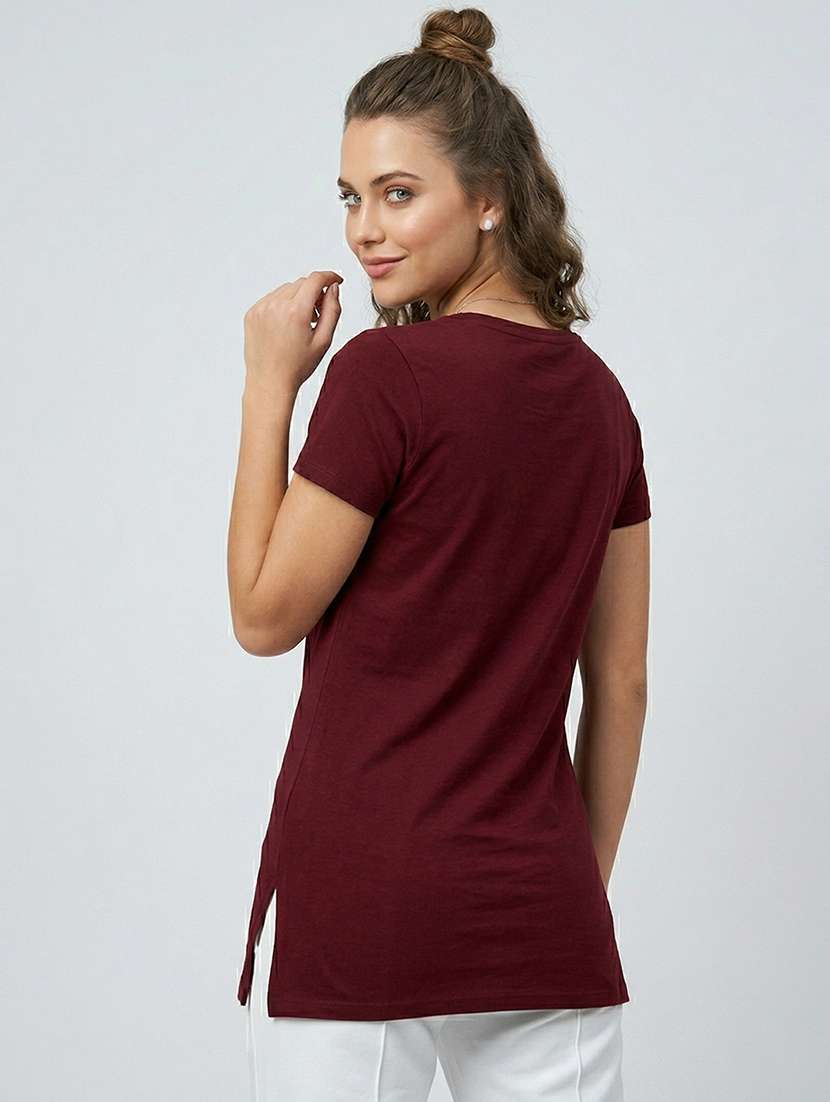 women printed short sleeve loungewear t-shirt - 22451289 -  Standard Image - 3