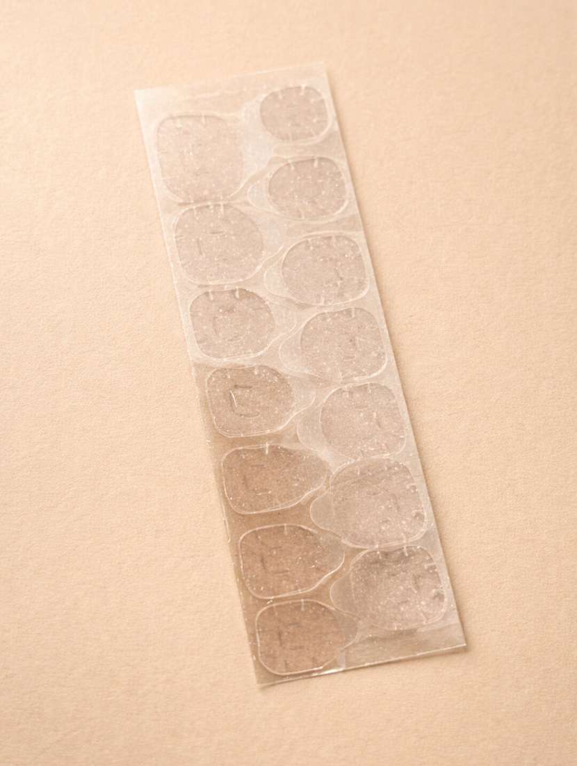 floral rhinestone press on nails set of 12 with nail stickers - 22451523 -  Standard Image - 3