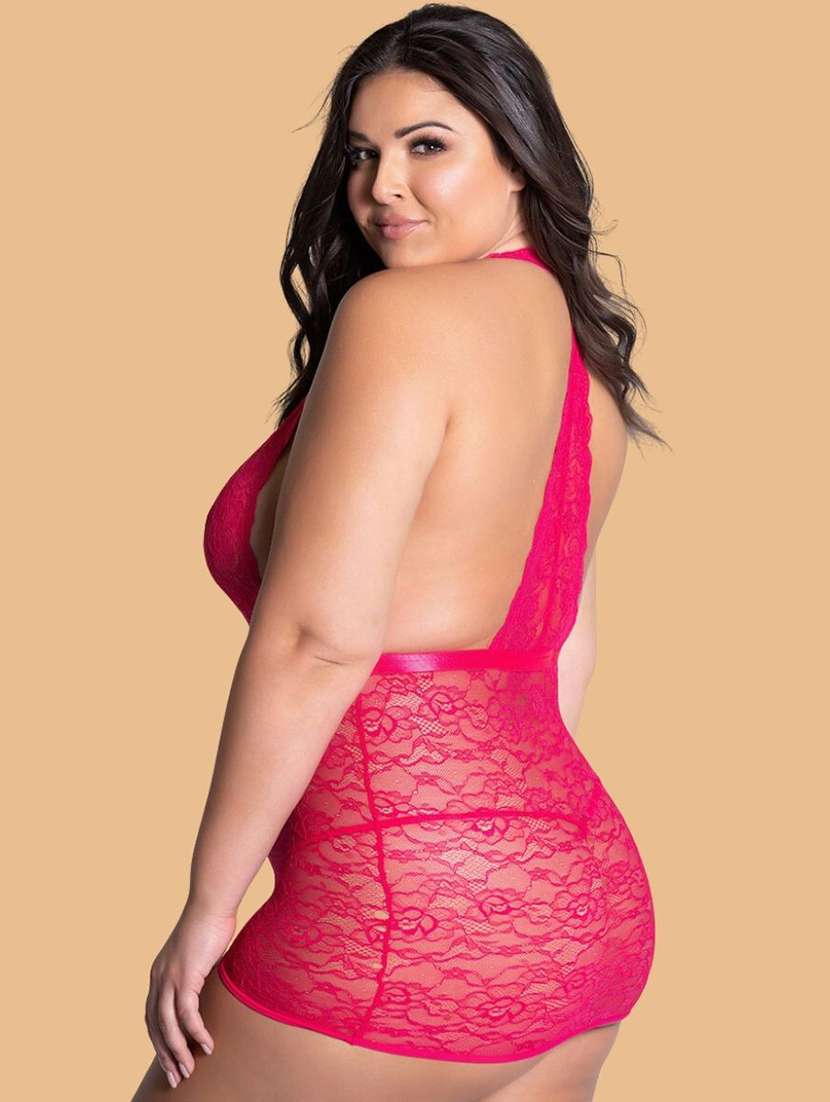 women solid pink nylon camisole - 22451694 -  Standard Image - 3