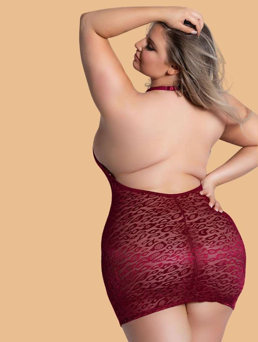 women solid maroon nylon camisole - 22451697 -  Standard Image - 3