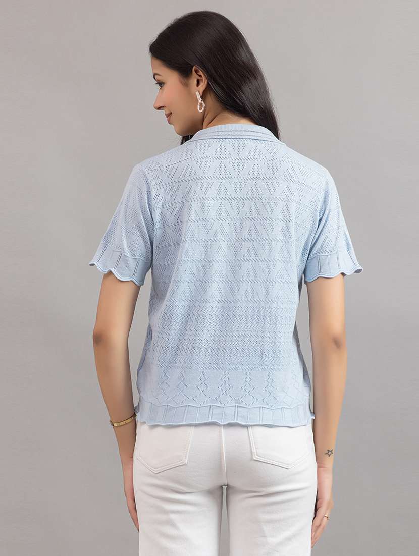 women self designed short sleeve t-shirt - 22451937 -  Standard Image - 5