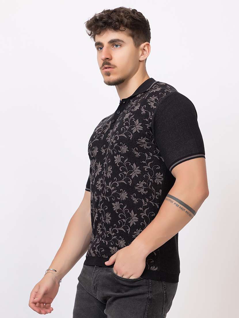 men off white cotton plain t-shirt - 22451952 -  Standard Image - 5