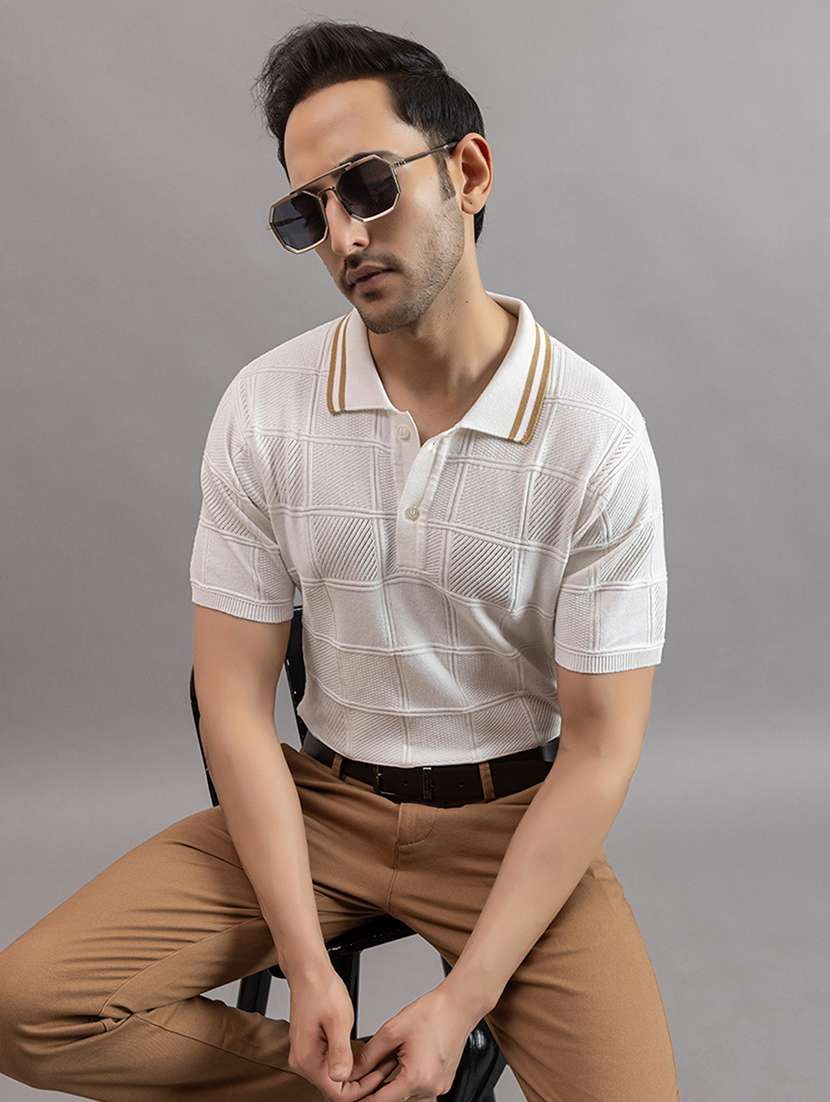 men white cotton plain t-shirt
