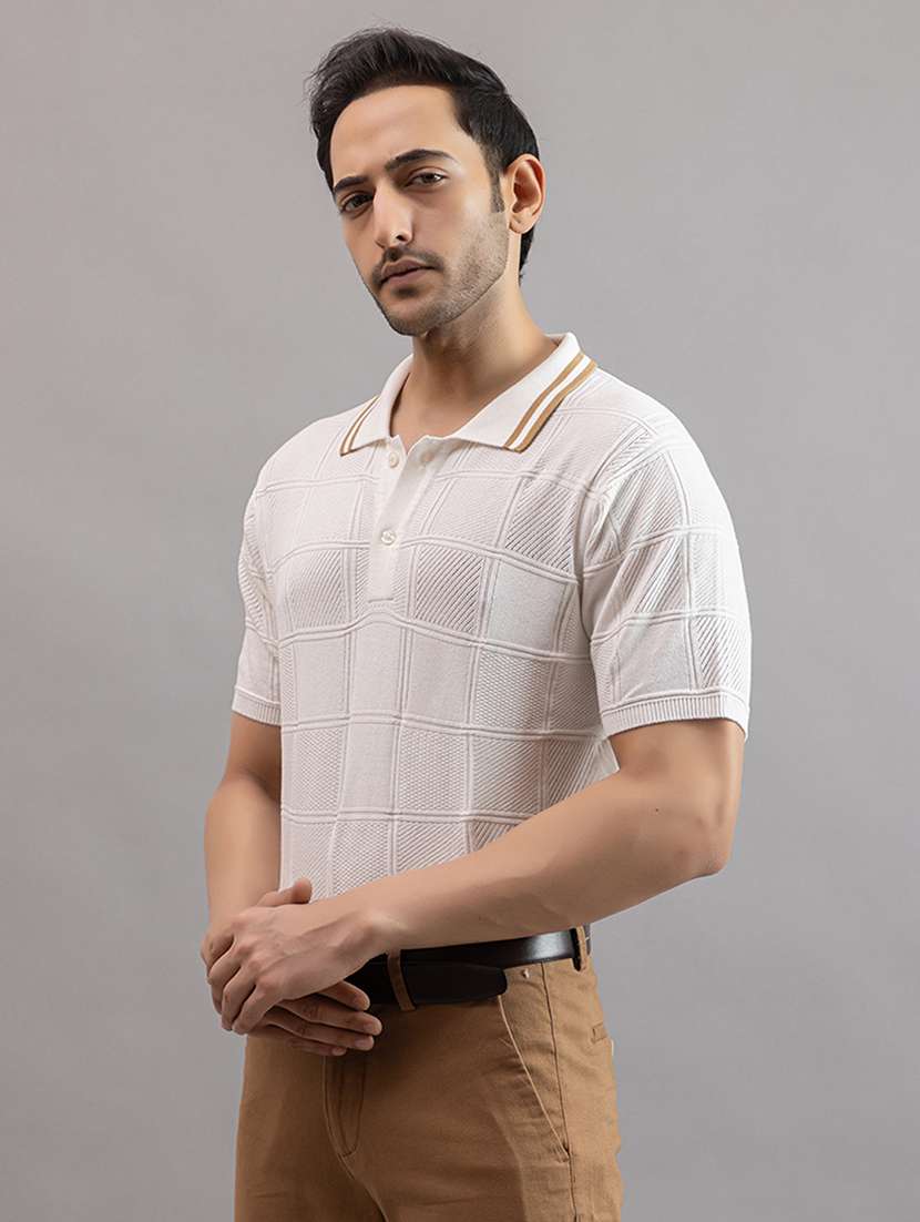 men white cotton plain t-shirt - 22451982 -  Standard Image - 3