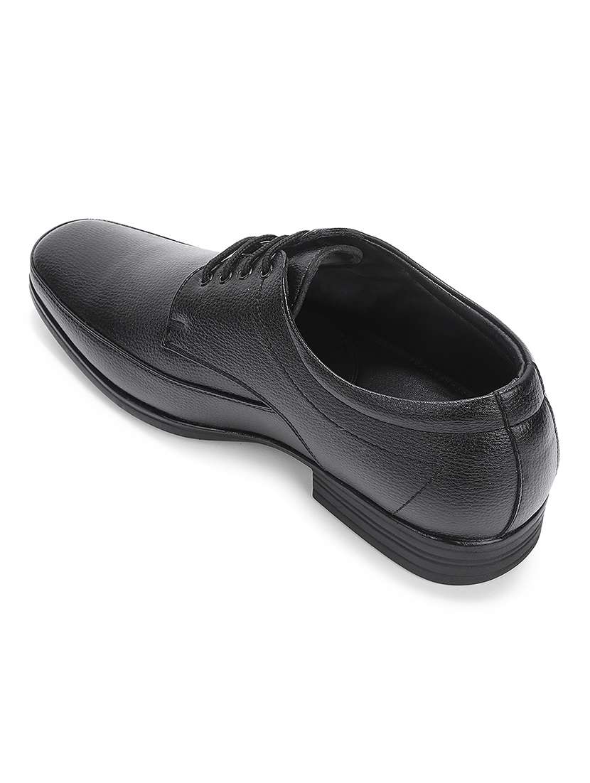 men solid lace up derby - 22452012 -  Standard Image - 3