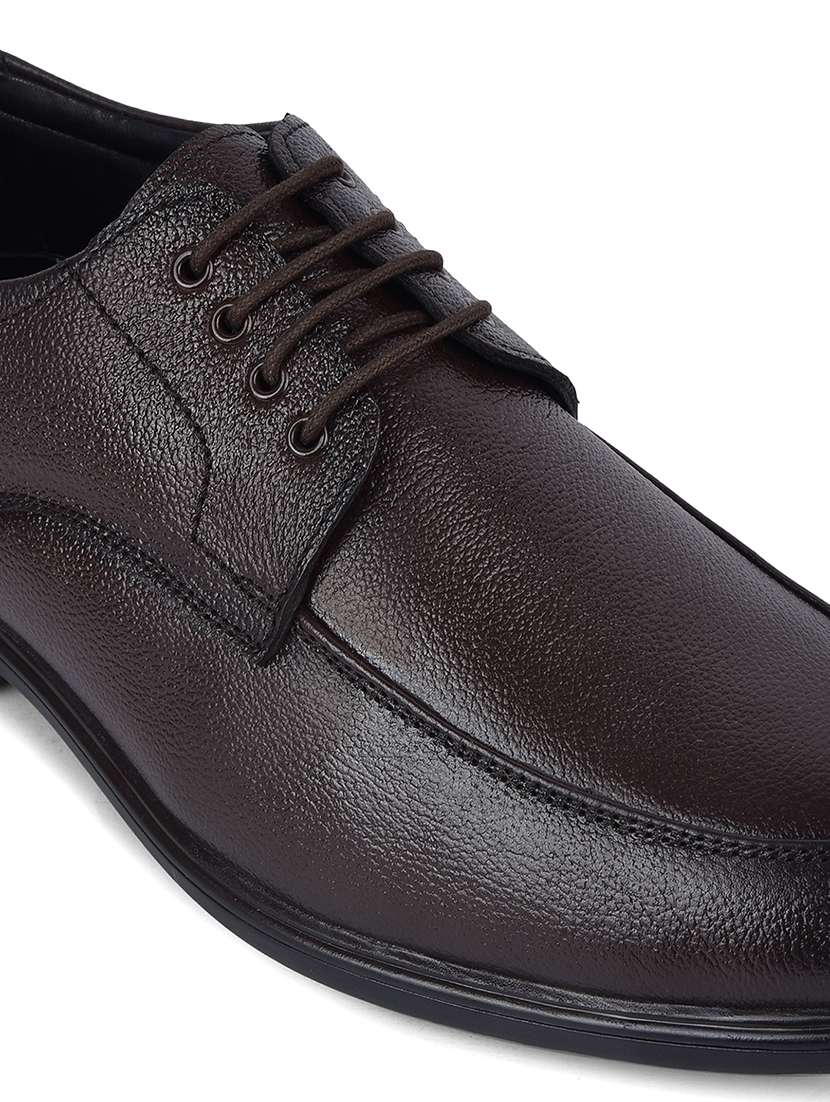 men solid lace up derby - 22452015 -  Standard Image - 5