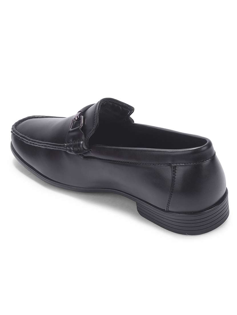 men solid slip on horsebit loafer - 22452022 -  Standard Image - 3