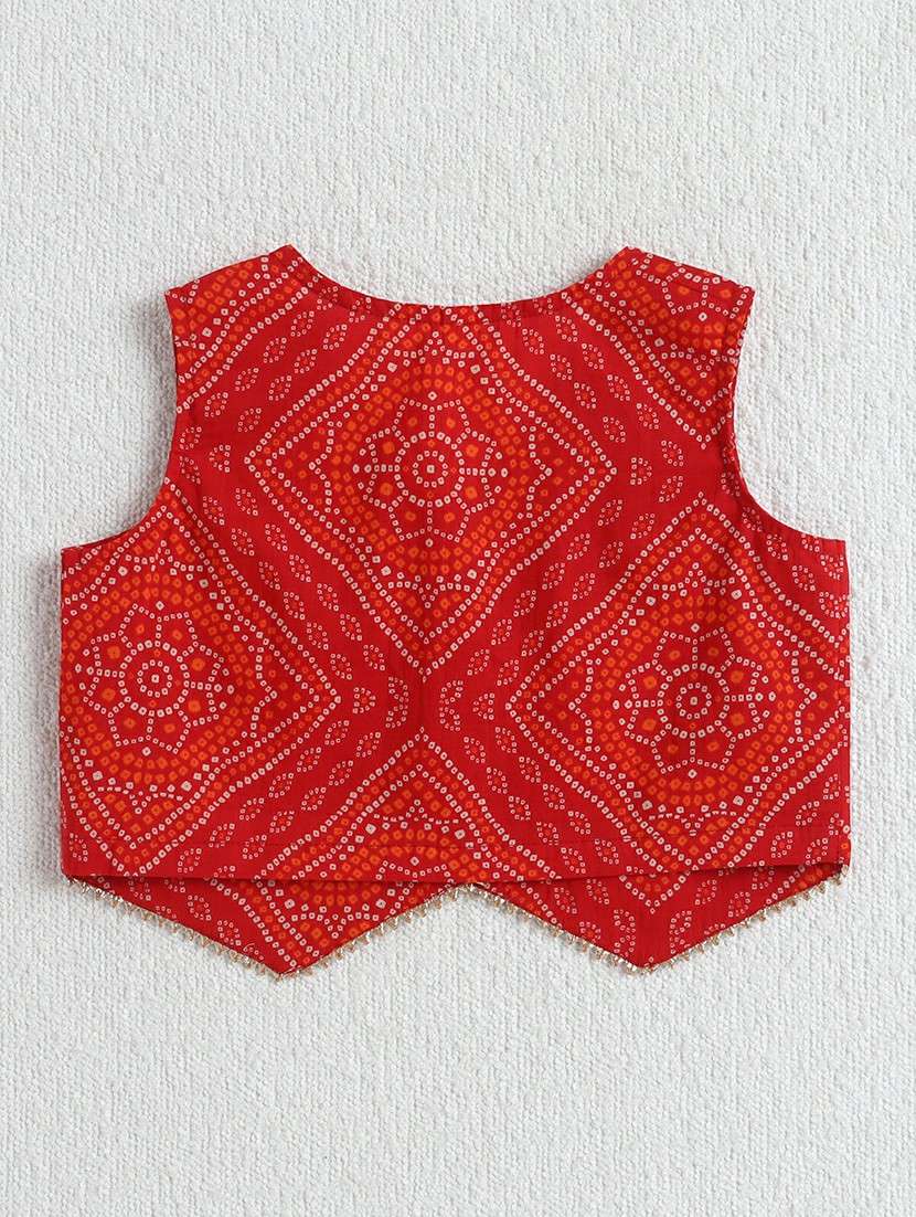 girl red stretch sequin fabric tiered dress dress - 22452059 -  Standard Image - 3