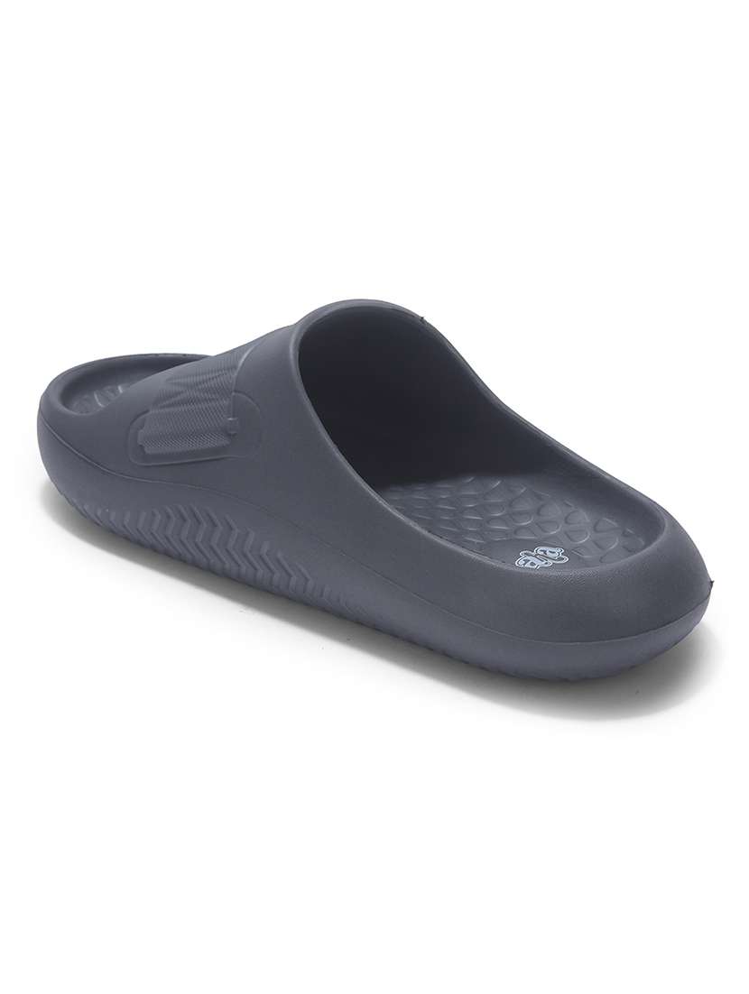 men solid slip on slider - 22452339 -  Standard Image - 3