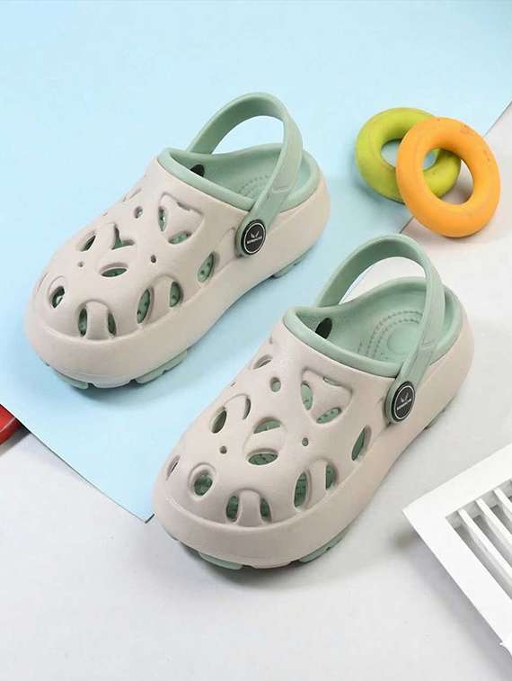 boys grey eva slippers & flip flop