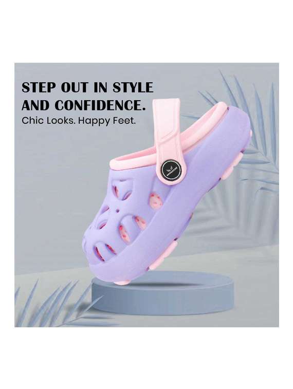 kids purple eva slippers & flip flop - 22452353 -  Standard Image - 5