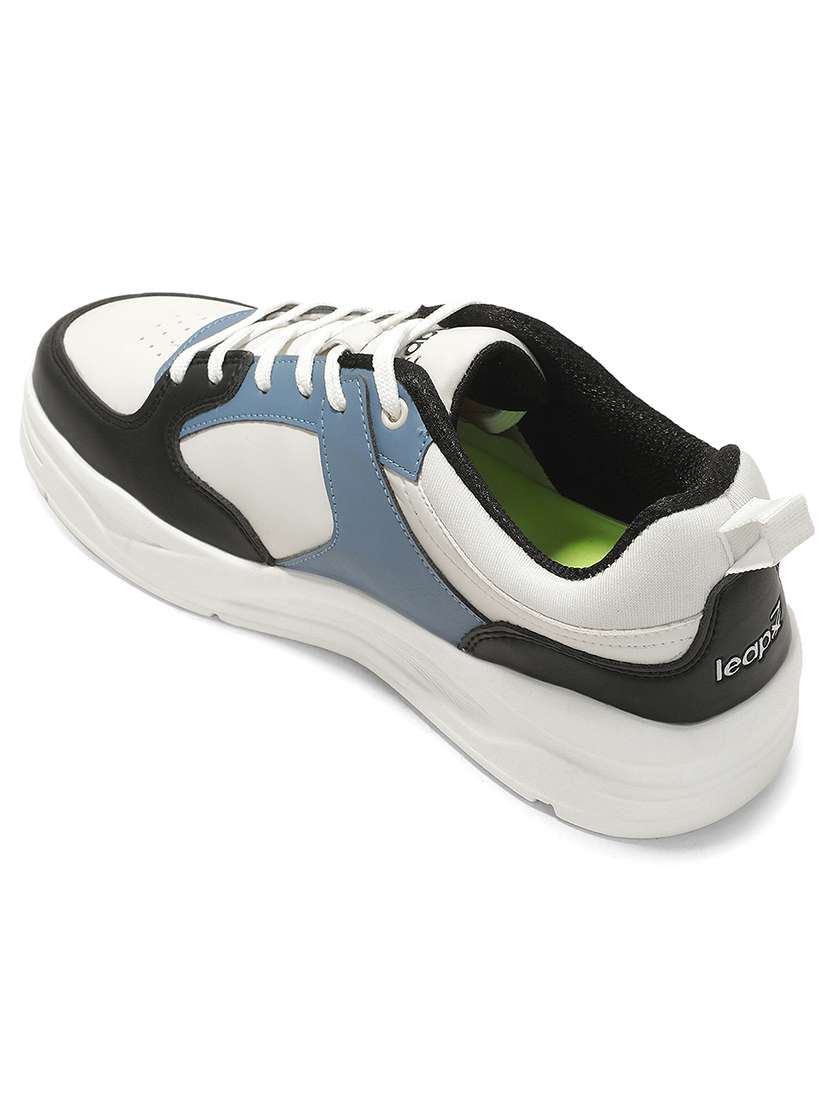 men color block lace up sneaker - 22452369 -  Standard Image - 3