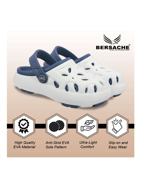 kids white eva comfort sandals & floater - 22452378 -  Standard Image - 3