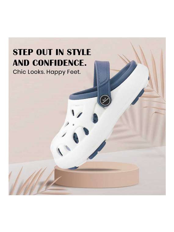 kids white eva comfort sandals & floater - 22452378 -  Standard Image - 5