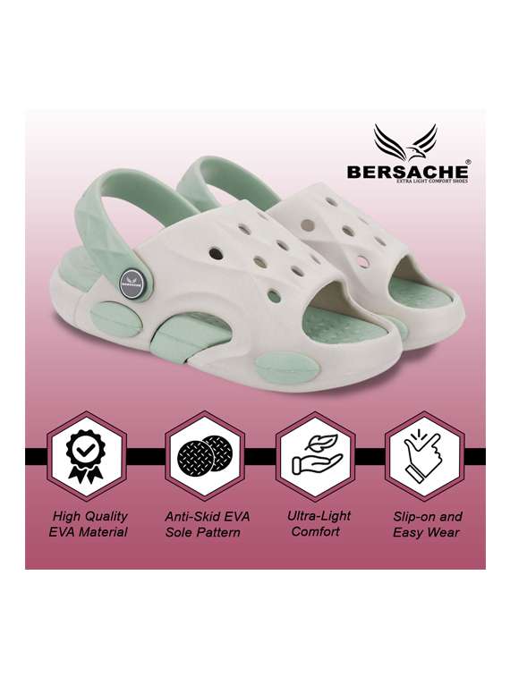 kids beige eva comfort sandals & floater - 22452379 -  Standard Image - 3