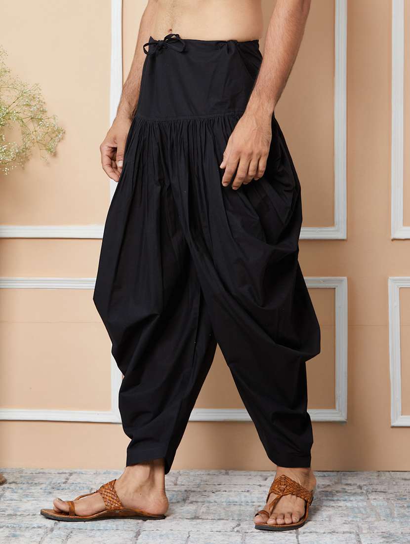 men black cotton pyjama - 22452389 -  Standard Image - 3