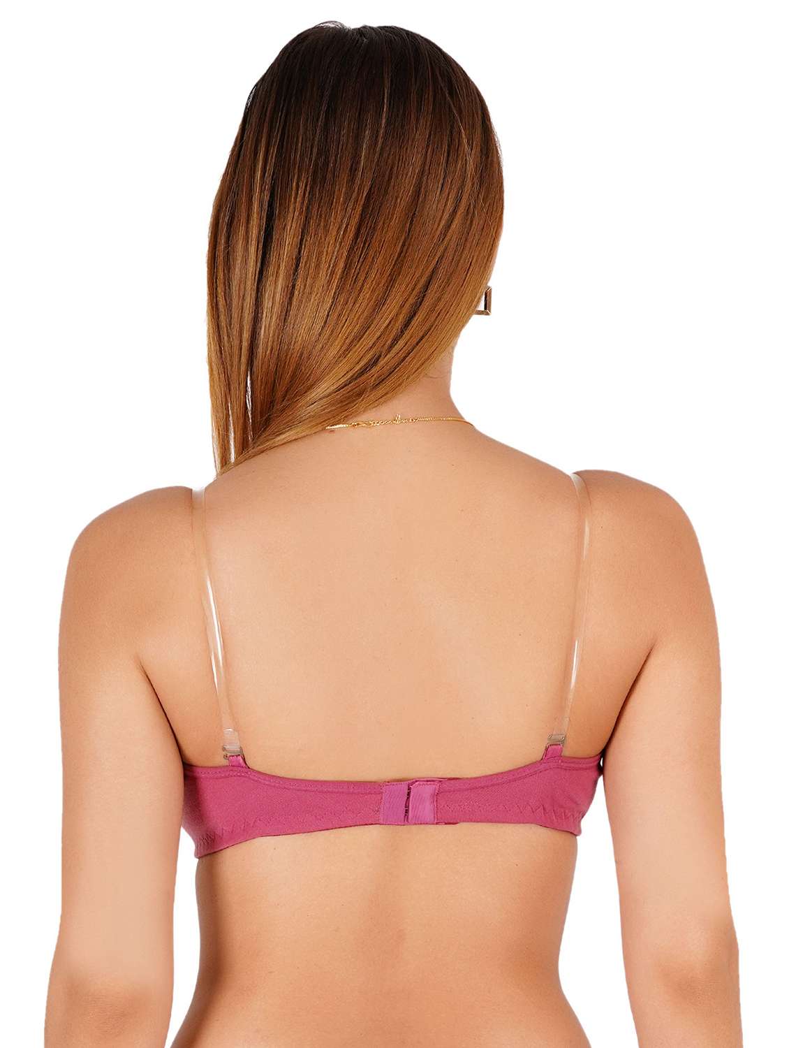 women pack of 3 solid lightly padded regular bra - 22453097 -  Standard Image - 5