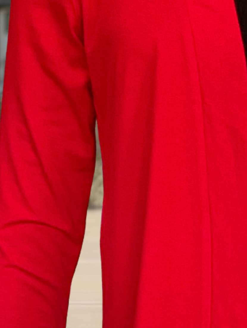 women red viscose regular shrug - 22453418 -  Standard Image - 3