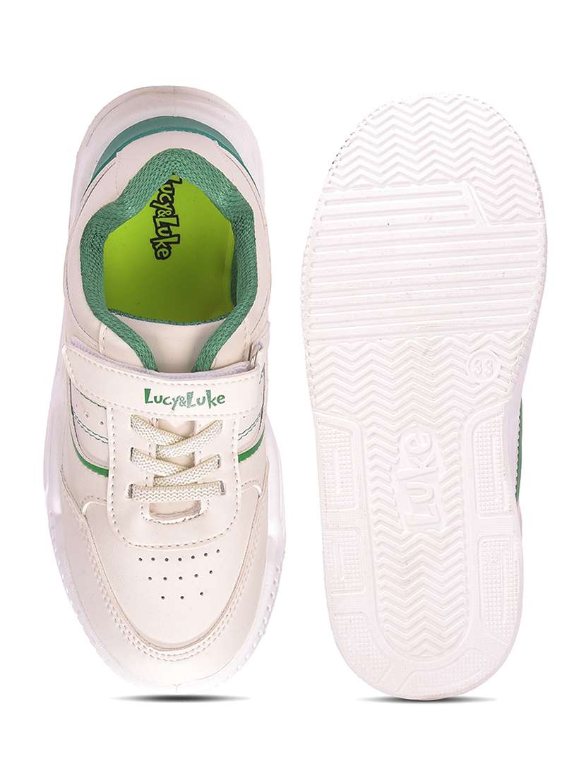 kids white pvc sneaker - 22453626 -  Standard Image - 5