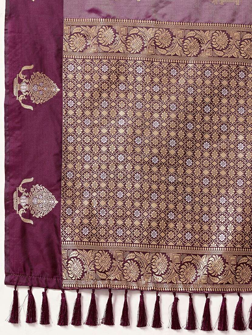 women self design banarasi saree with blouse - 22453710 -  Standard Image - 5