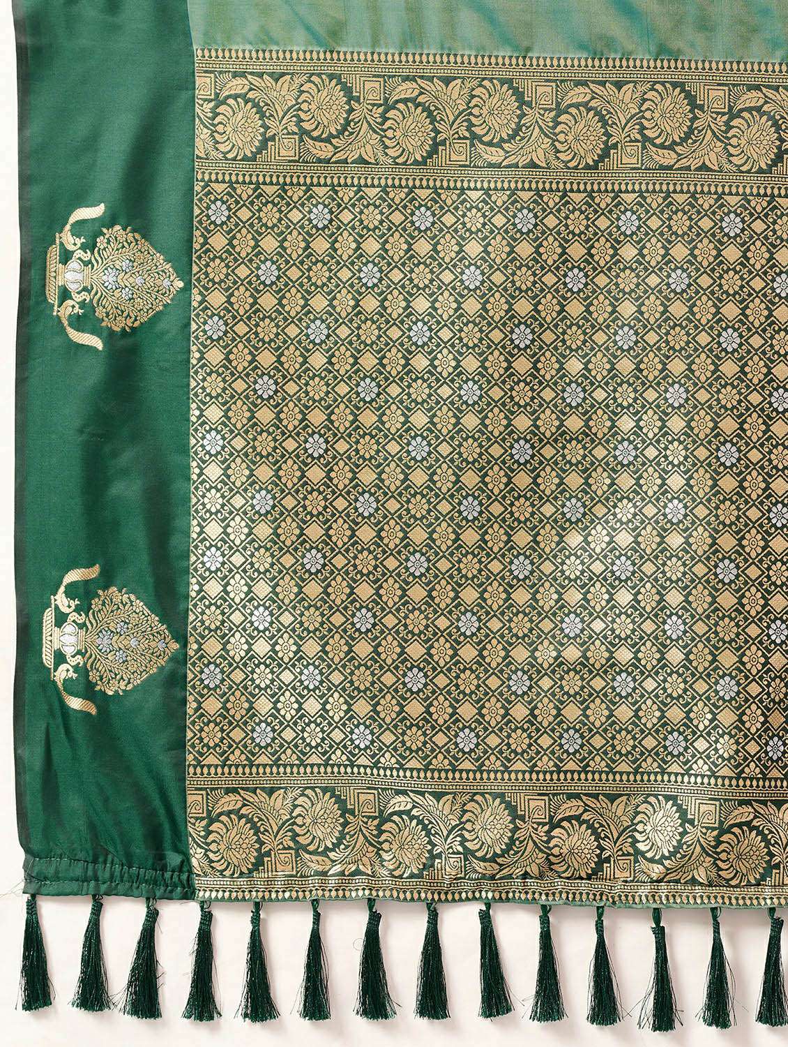 women self design banarasi saree with blouse - 22453712 -  Standard Image - 5