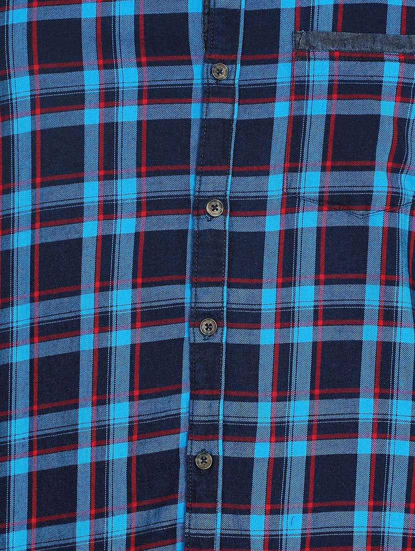 Men Checkered Long Sleeve Regular Fit Casual Shirt - 22453831 -  Standard Image - 5