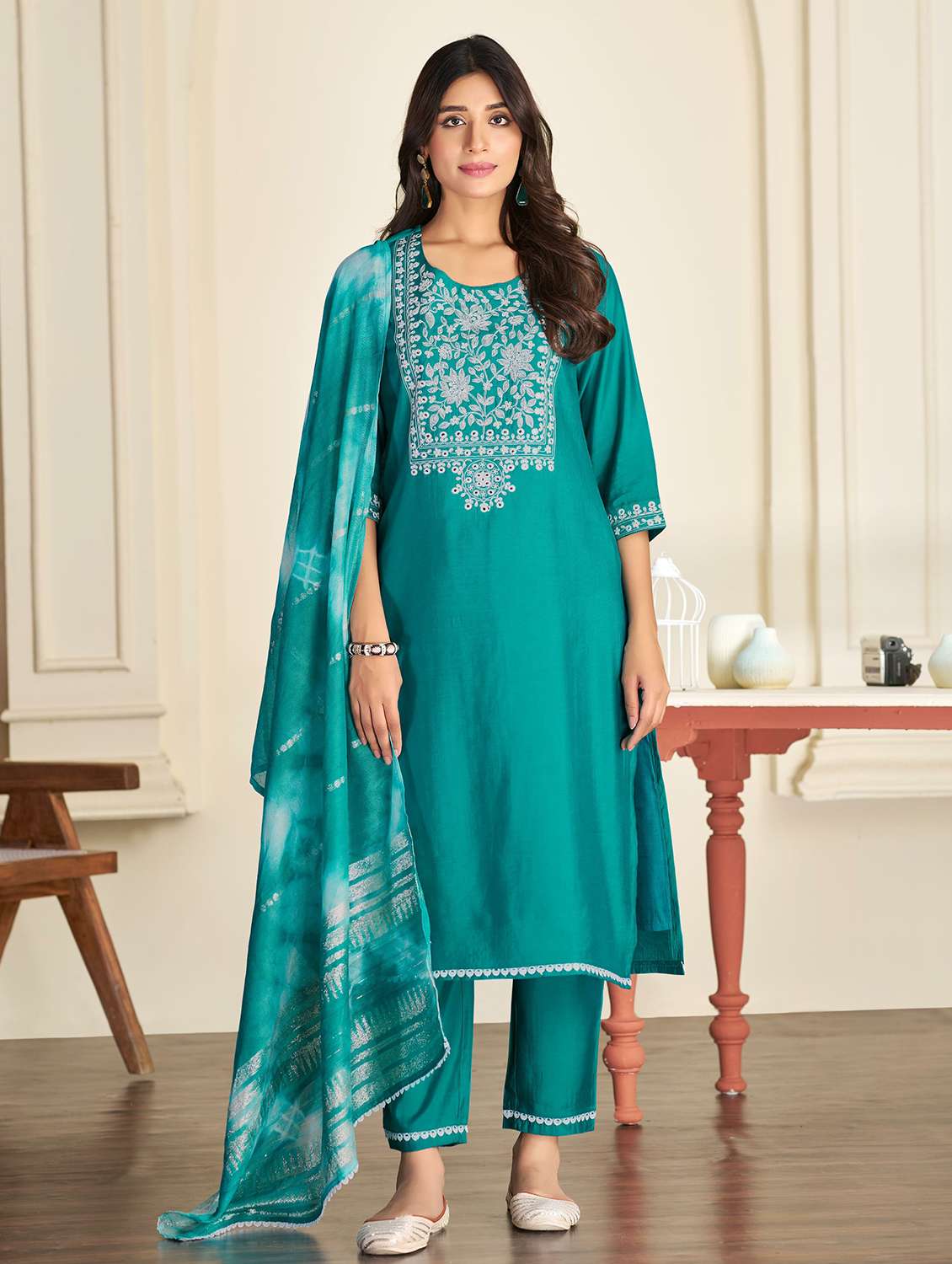 women ai aqua suit set