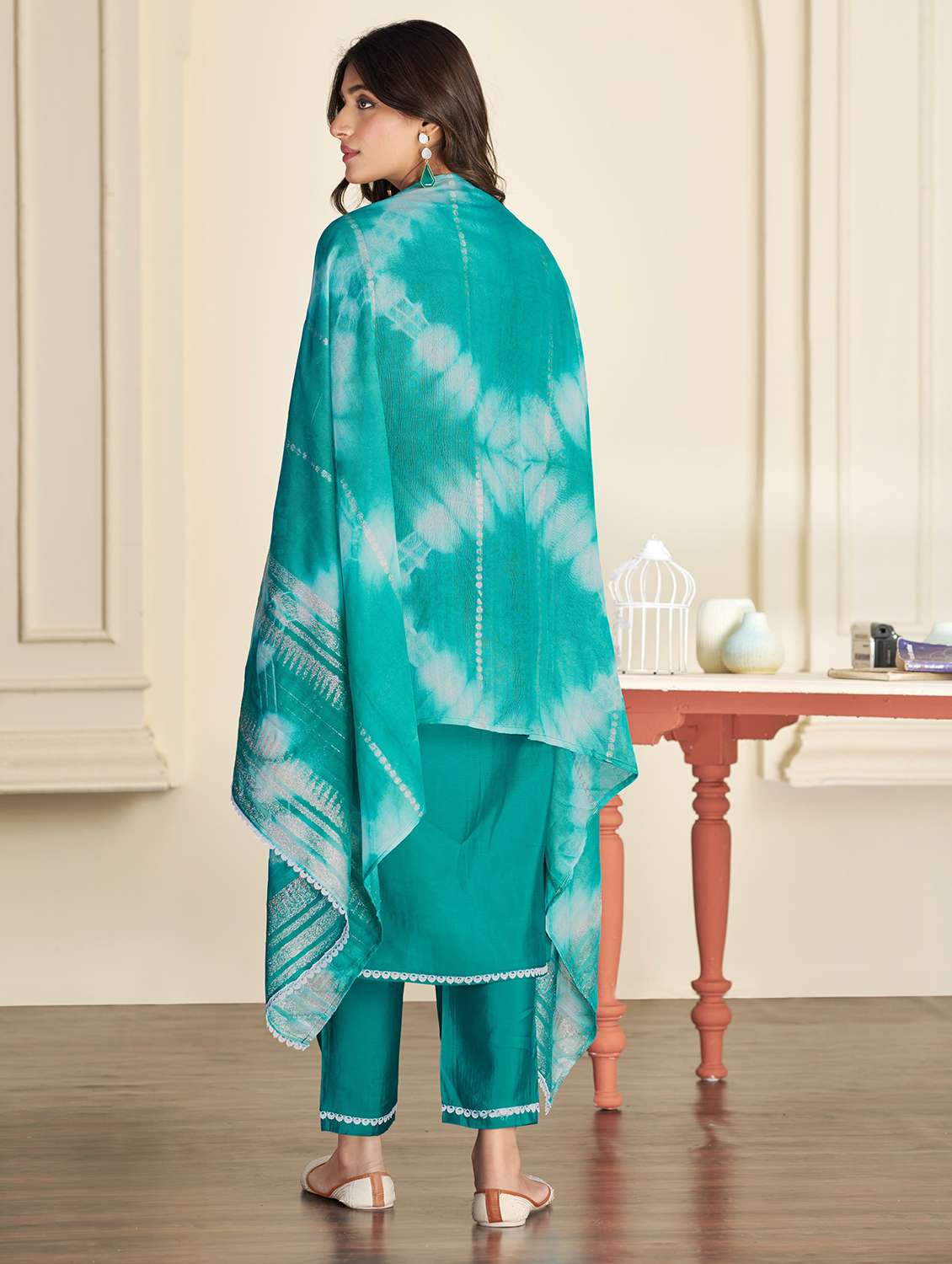 women ai aqua suit set - 22454022 -  Standard Image - 3