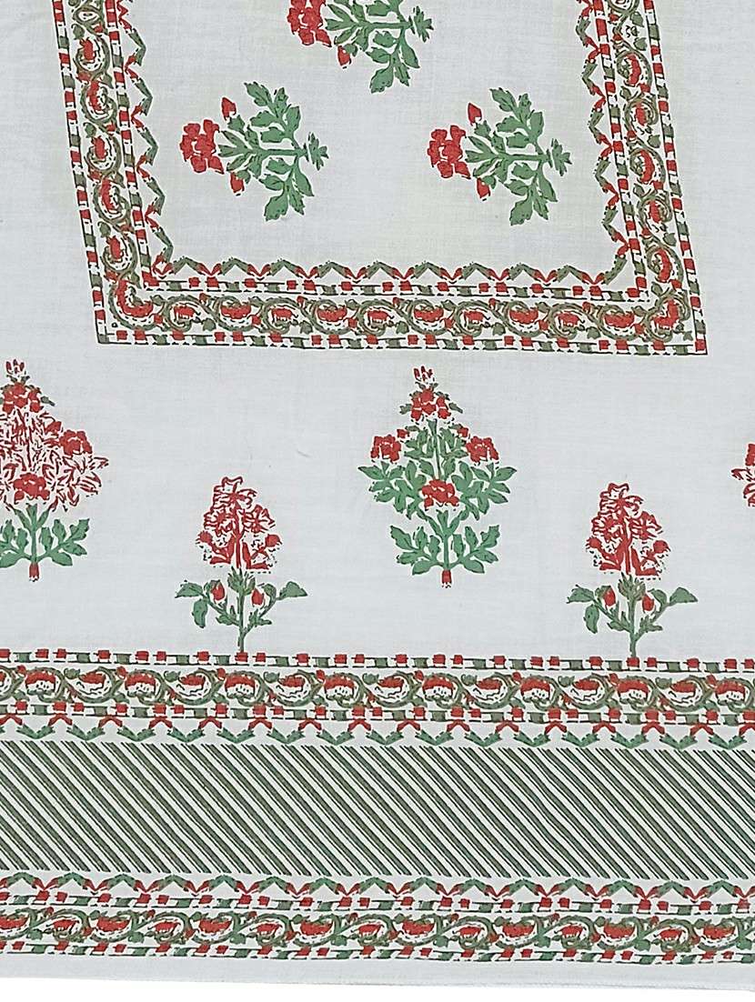 women printed three quarter sleeve kurta salwar with dupatta set - 22454138 -  Standard Image - 5