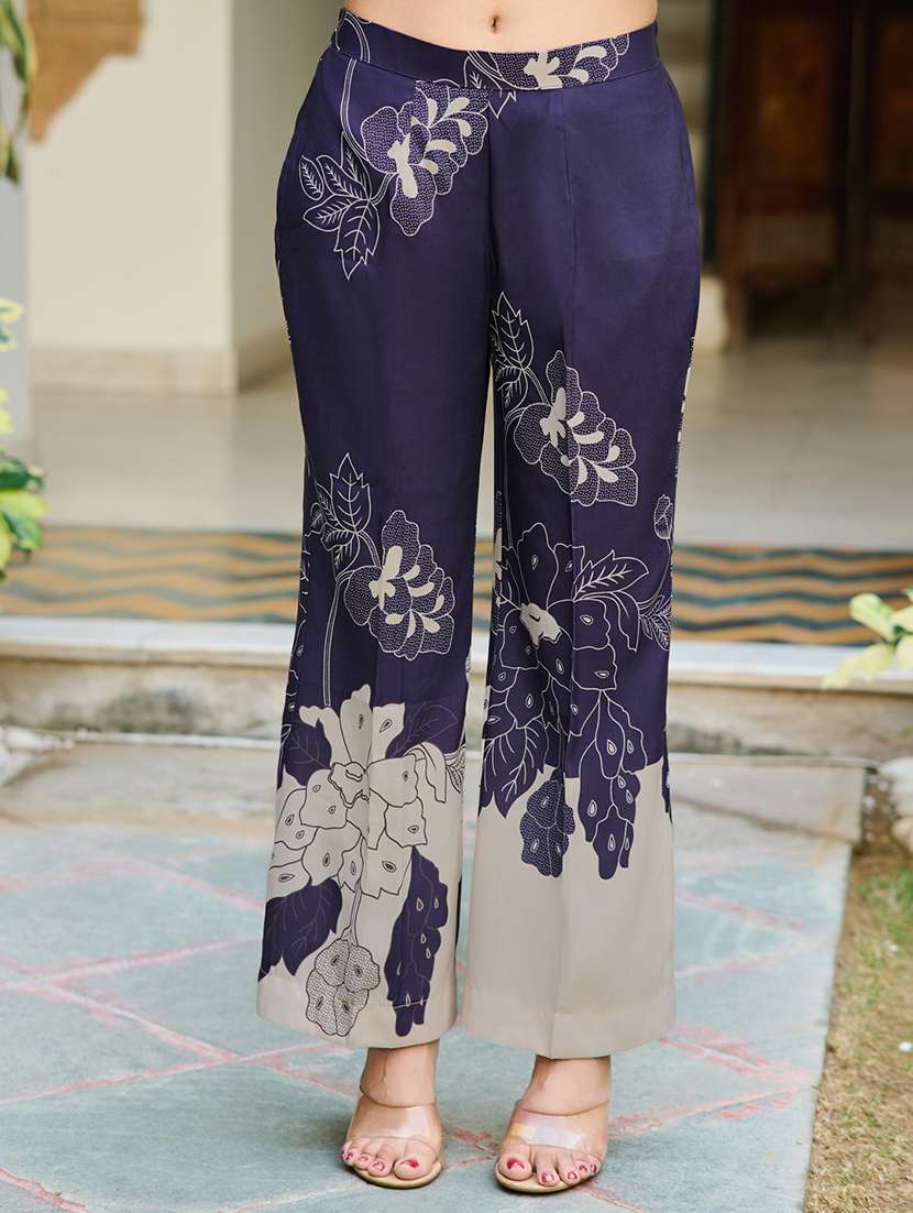 women printed long sleeve ethnic co-ord set - 22454377 -  Standard Image - 5