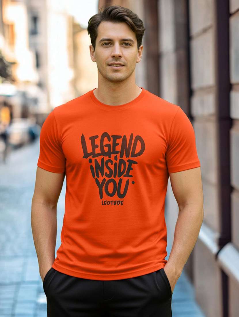 men printed multi colored polyester regular t-shirt - 22454990 -  Standard Image - 3