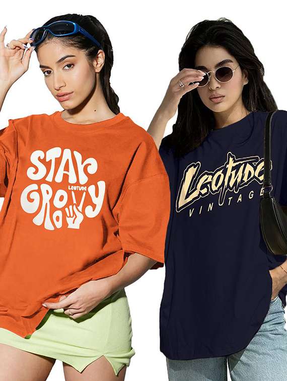 women pack of 2 short sleeve t-shirt