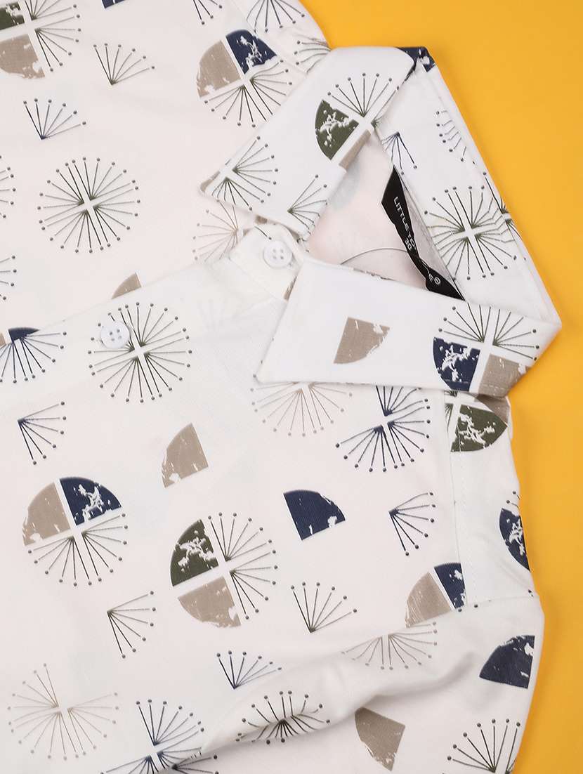 boys printed cotton casual shirt - 22456423 -  Standard Image - 3