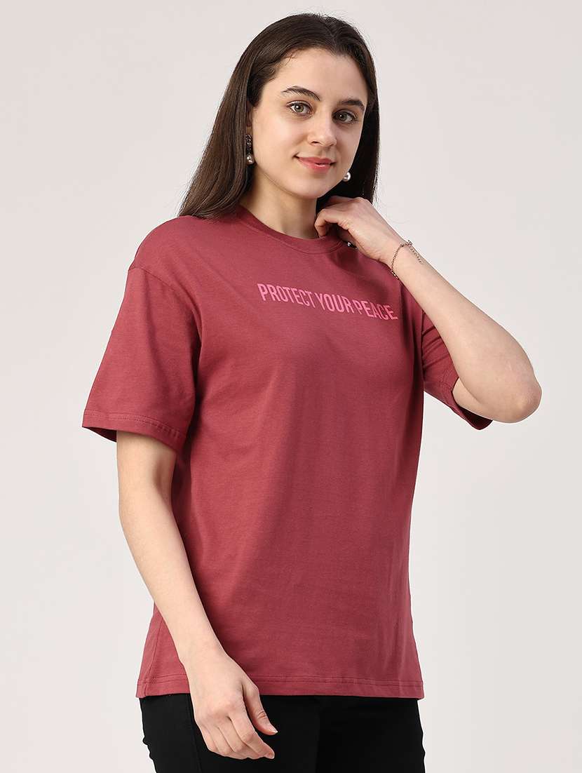 Women Printed Short Sleeve T-shirt - 22456425 -  Standard Image - 3