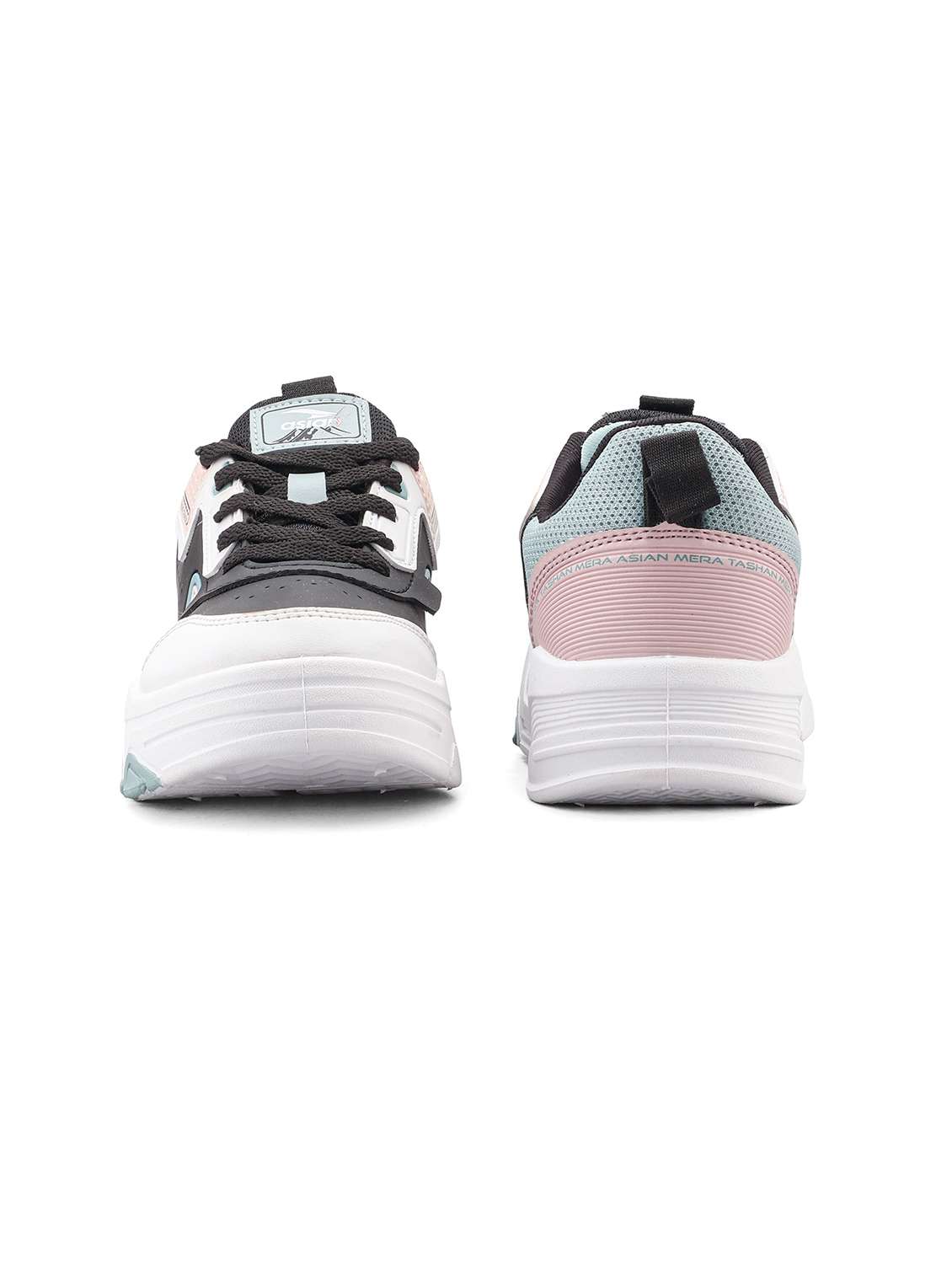 Women Black Lace-up Casual Shoe - 22456503 -  Standard Image - 3
